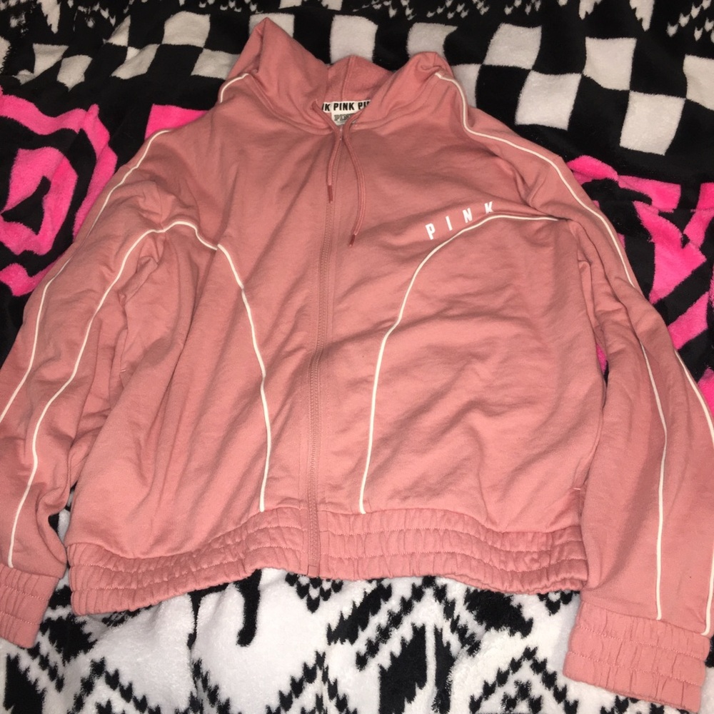 Pink hoodie